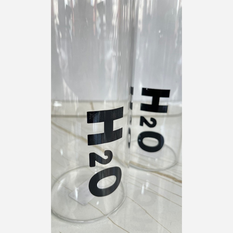 بطری h2o درب چوبی