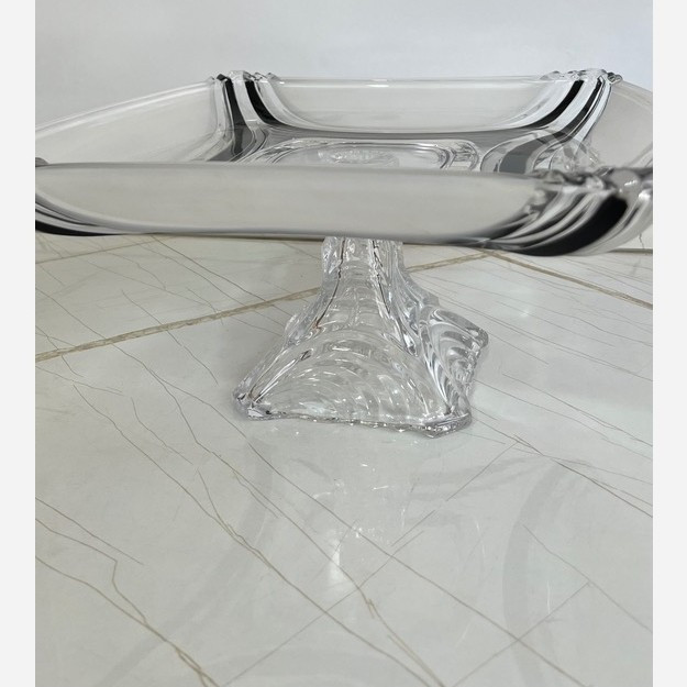 شیرینی خوری پایه دار کریستال