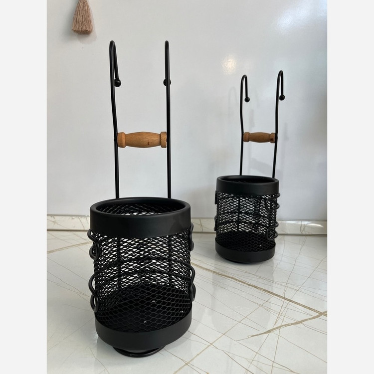 جاقاشقی فلز چوب گرد آویزدار