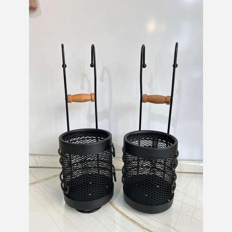 جاقاشقی فلز چوب گرد آویزدار