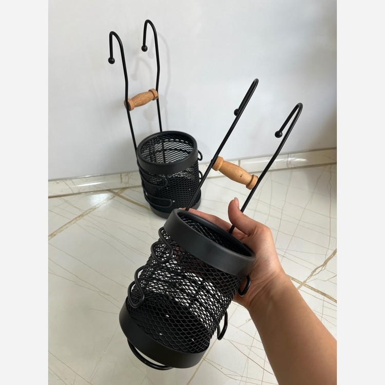 جاقاشقی فلز چوب گرد آویزدار