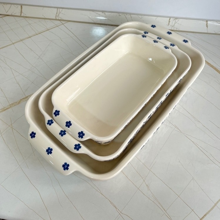 تابه مرغ خوری مستطیل 3 سایز