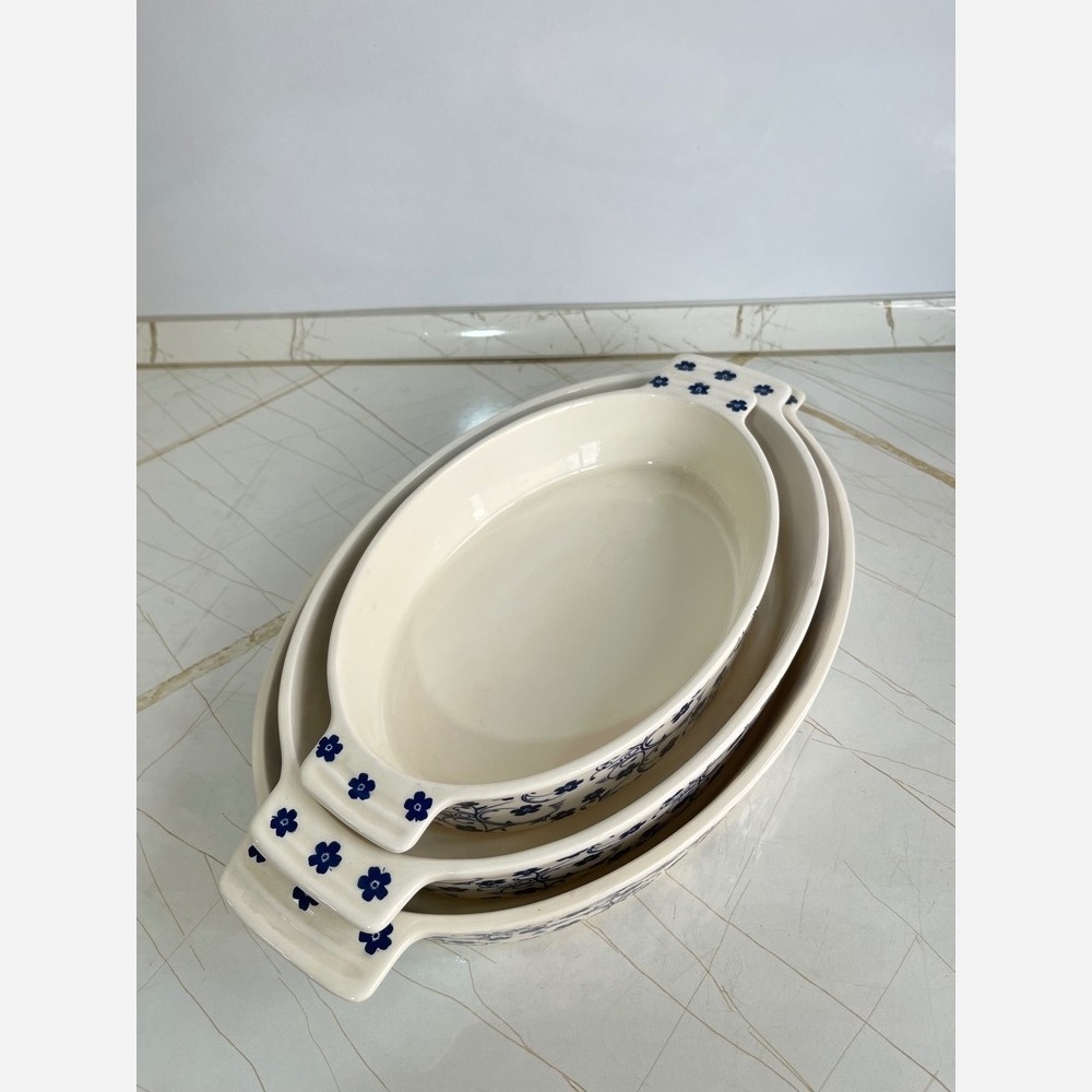 تابه مرغ خوری بیضی 3 سایز