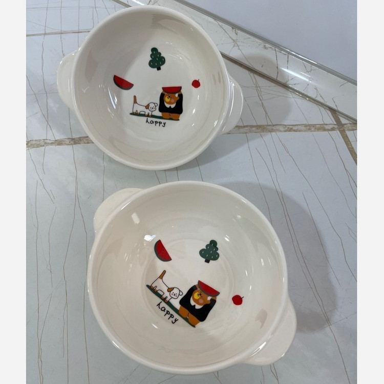 کاسه فانتزی دسته دار وارداتی