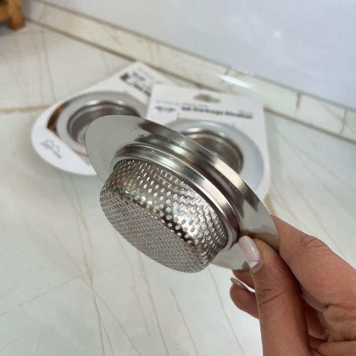 صافی سینک گرد استیل و مشکی