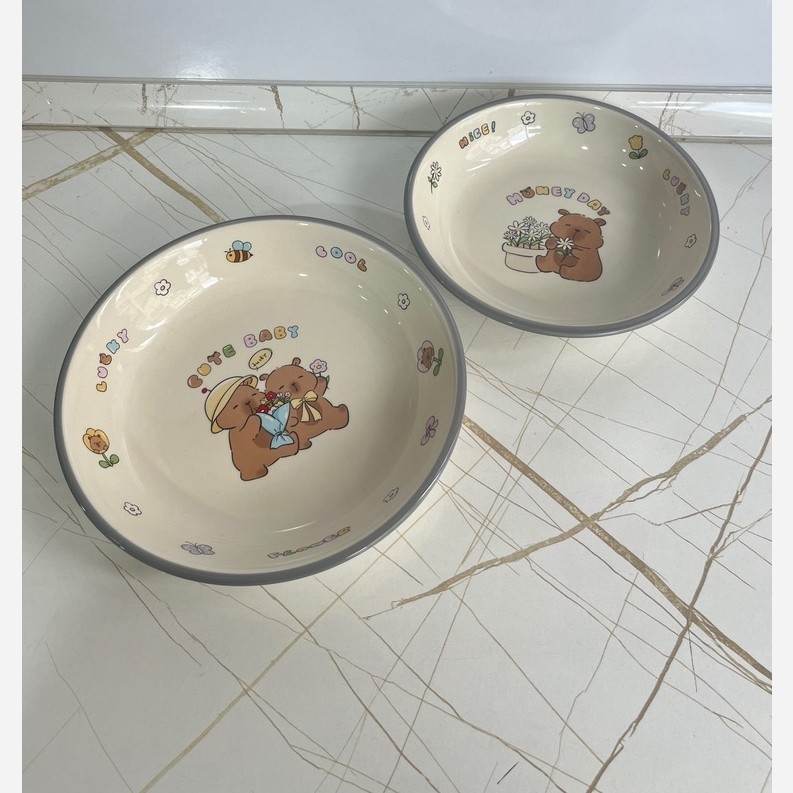 بشقاب گود تدی 2سایز مختلف وارداتی