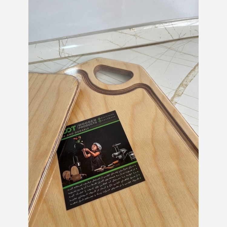 تخته گوشت چوبی مدل مستطیل