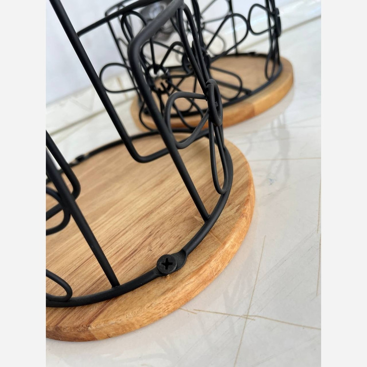 جا دستمال رول کف چوب گرد برند لیمیتاک