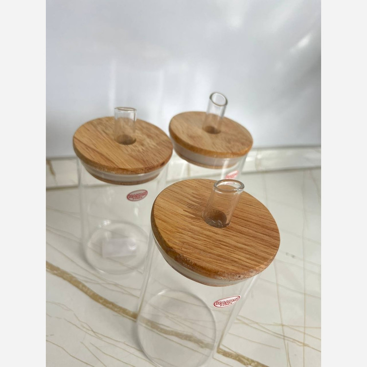 شکر ریز پیرکس درب چوبی