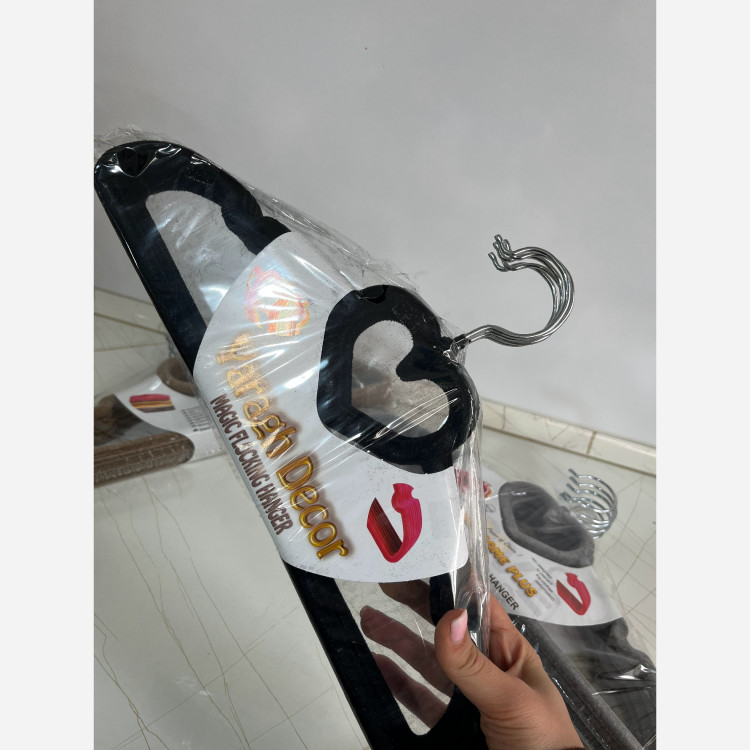 آویز لباس 5عددی مخمل