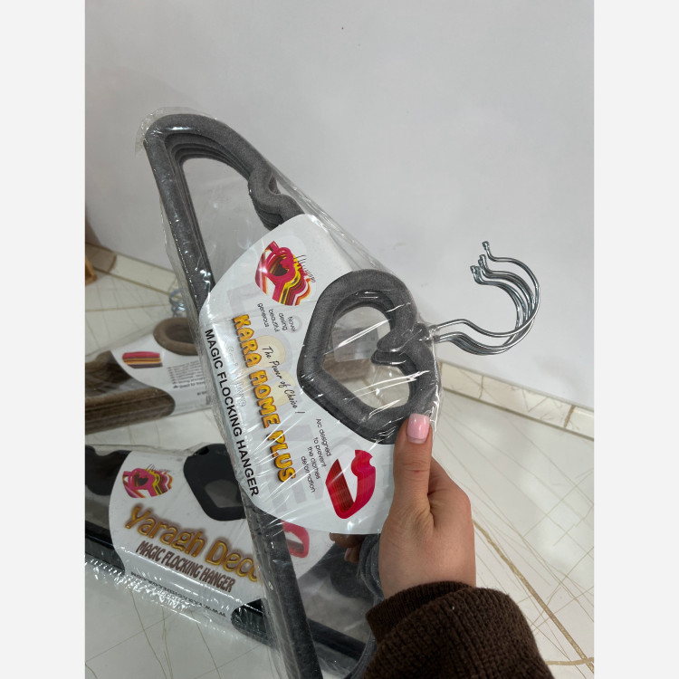 آویز لباس 5عددی مخمل