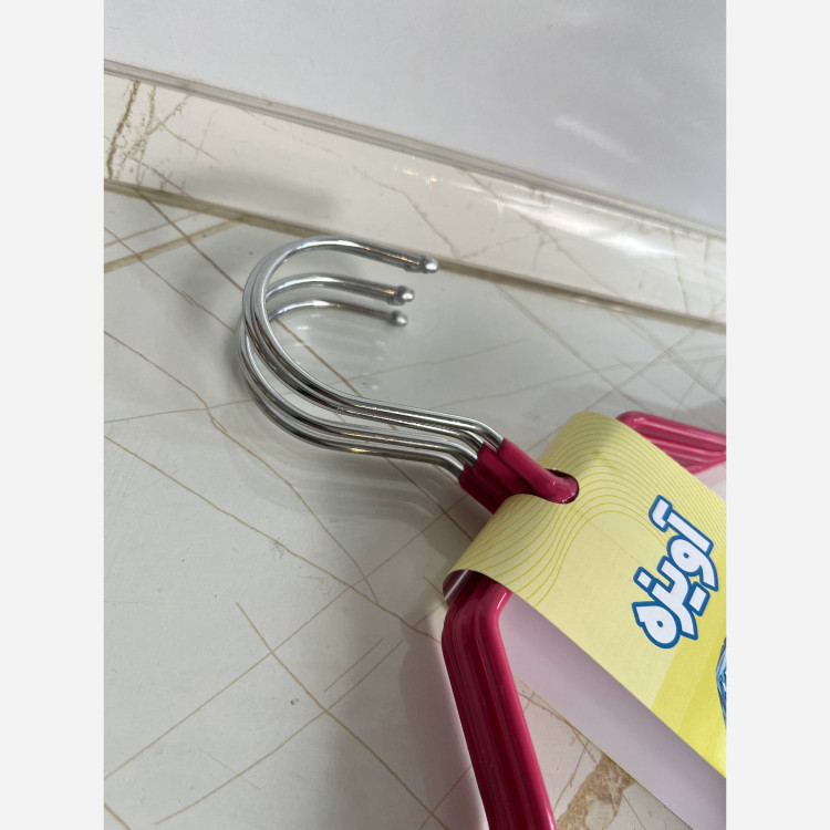 چوب لباسی فلزی روکش دار