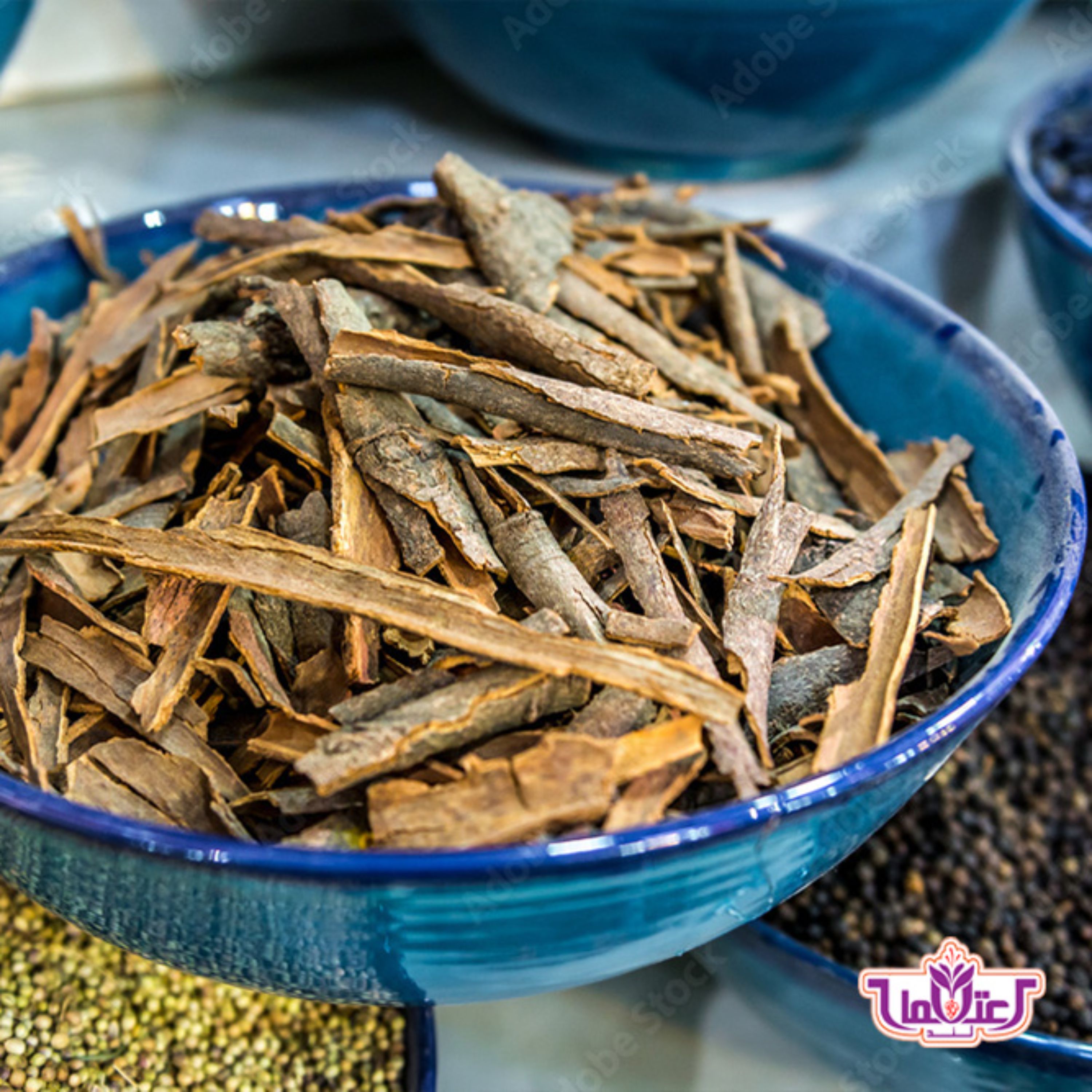 چوب دارچین اعلا 100 گرمی اعتماد گل سرخی بدون نرمه(دارچین)