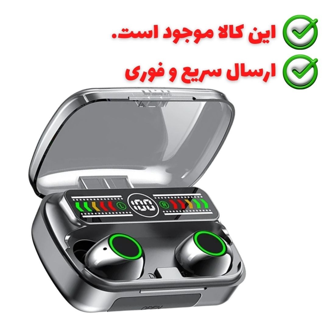 هندزفری بلوتوثی بی سیم و هدفون مدل M100 نسل جدید و نسخه 5.4