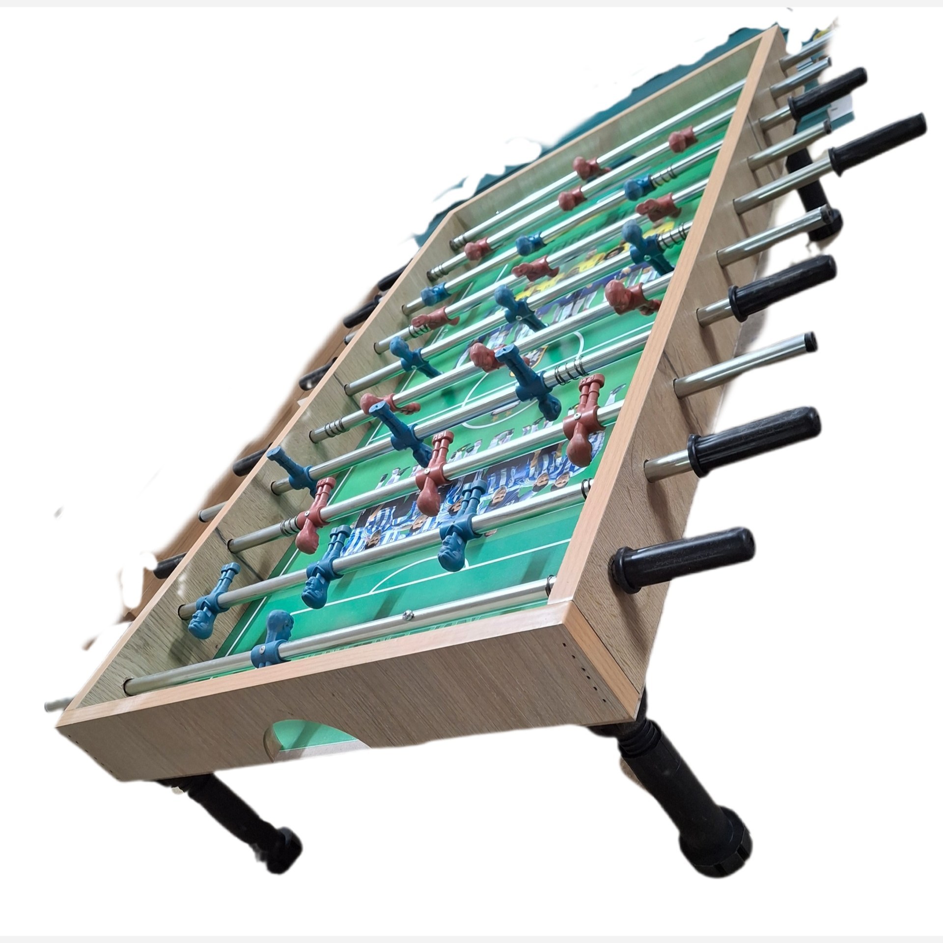 فوتبال دستی 10میله mdf پایه دار