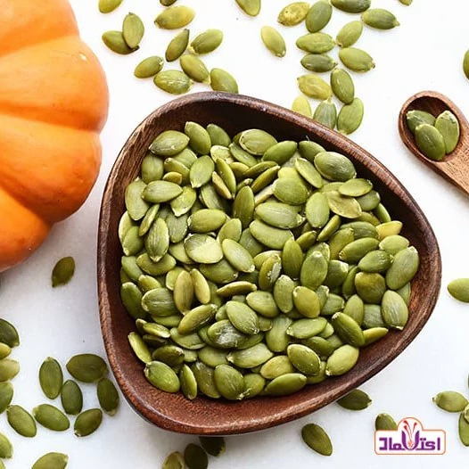 مغز تخمه کدو خام 250 گرمی اعتماد اعلا و درشت