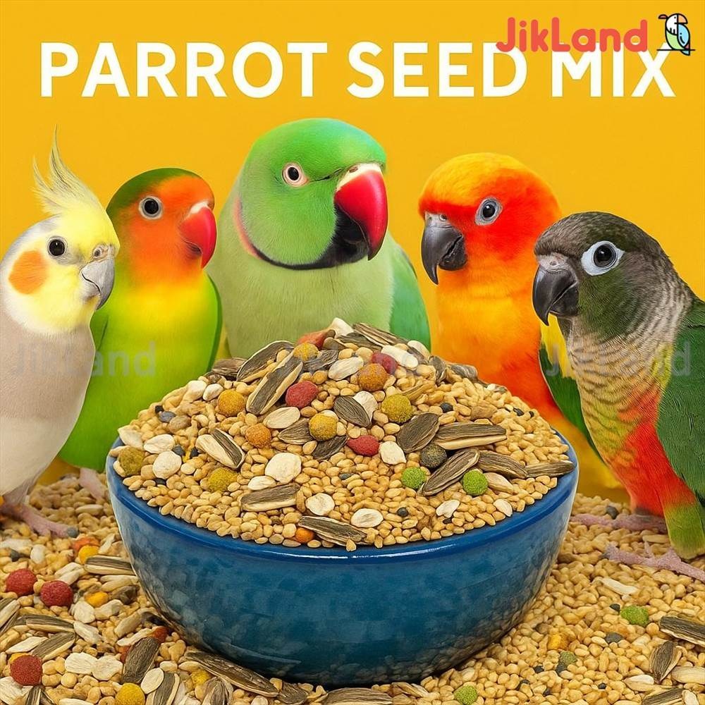 غذای عروس هلندی، کوتوله، مرغ عشق و طوطی ها هفت تخم (بهترین و پر فروش ترین غذای عروس هلندی) یک کیلوگرمی