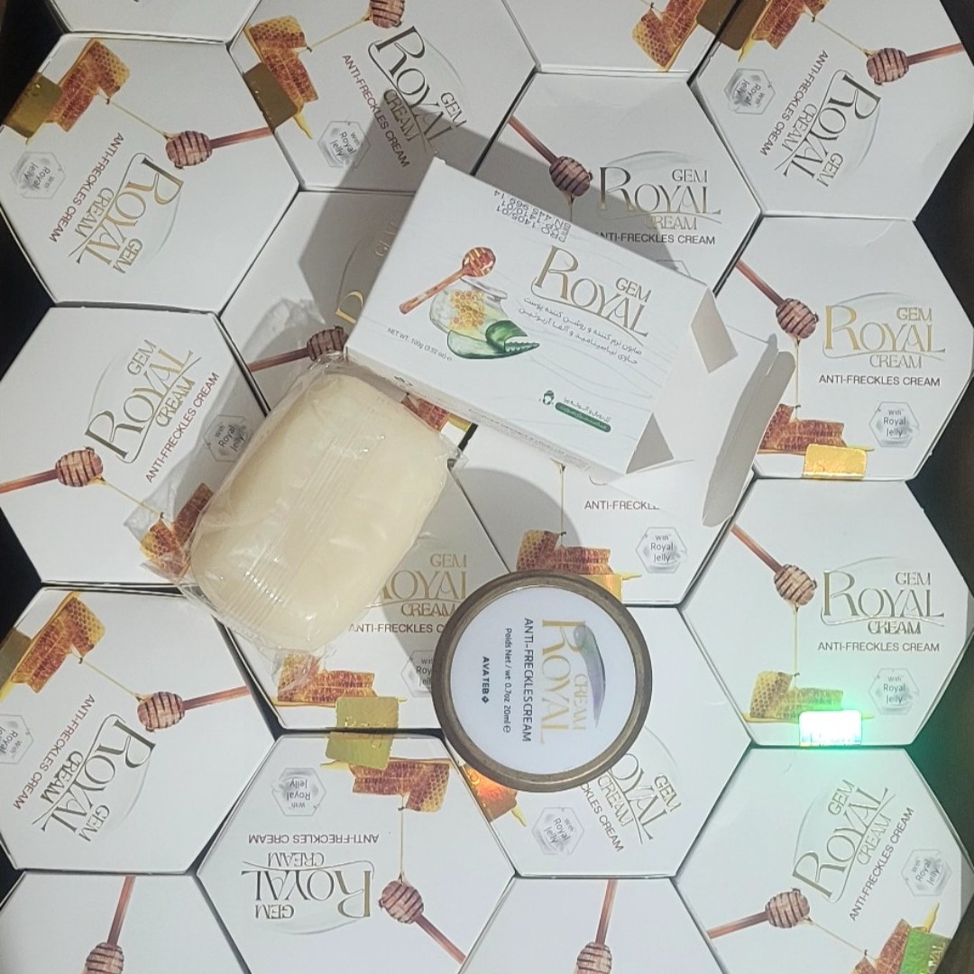 کرم رویال با صابون اواطب