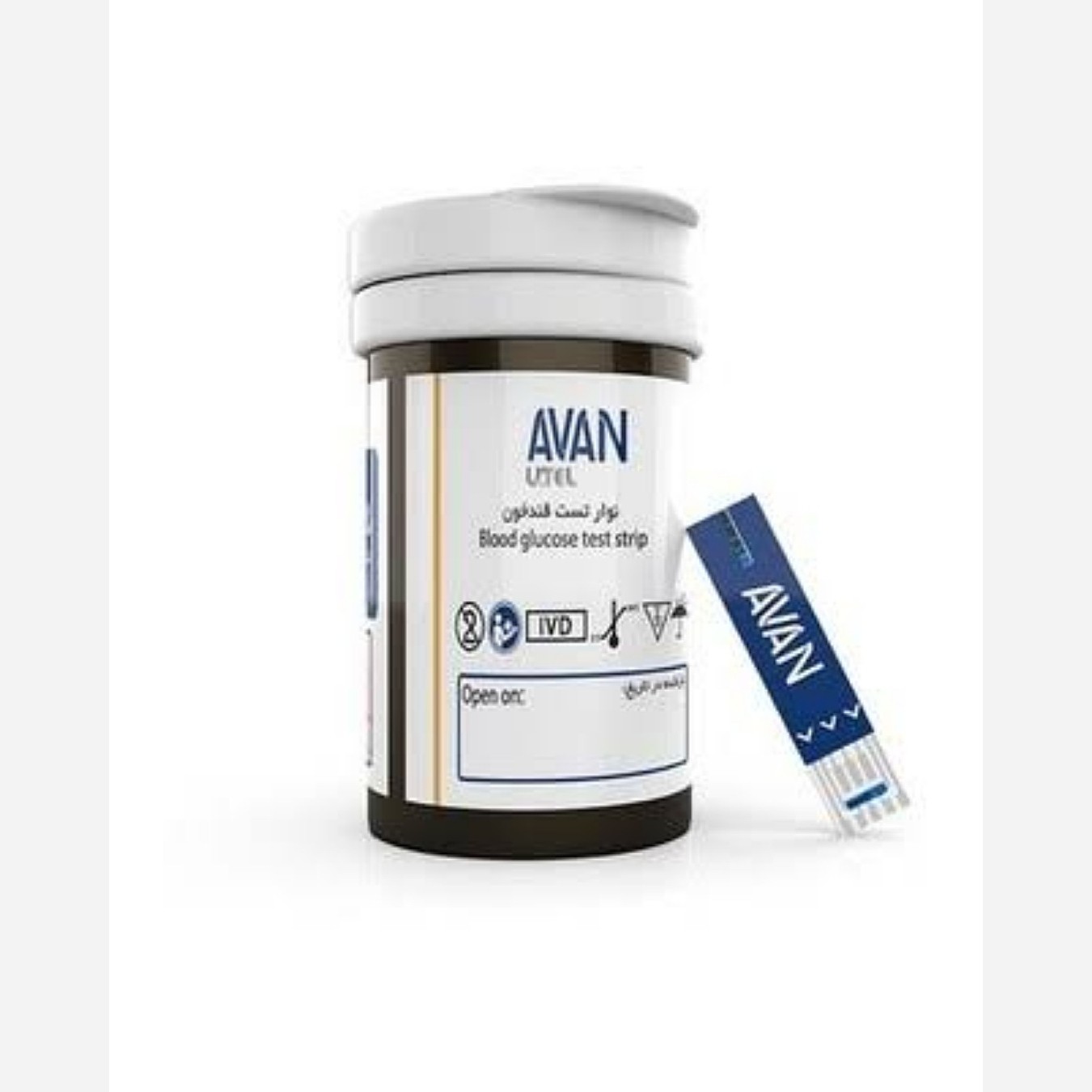 نوار تست قند خون اوان Avan بسته 25 عددی