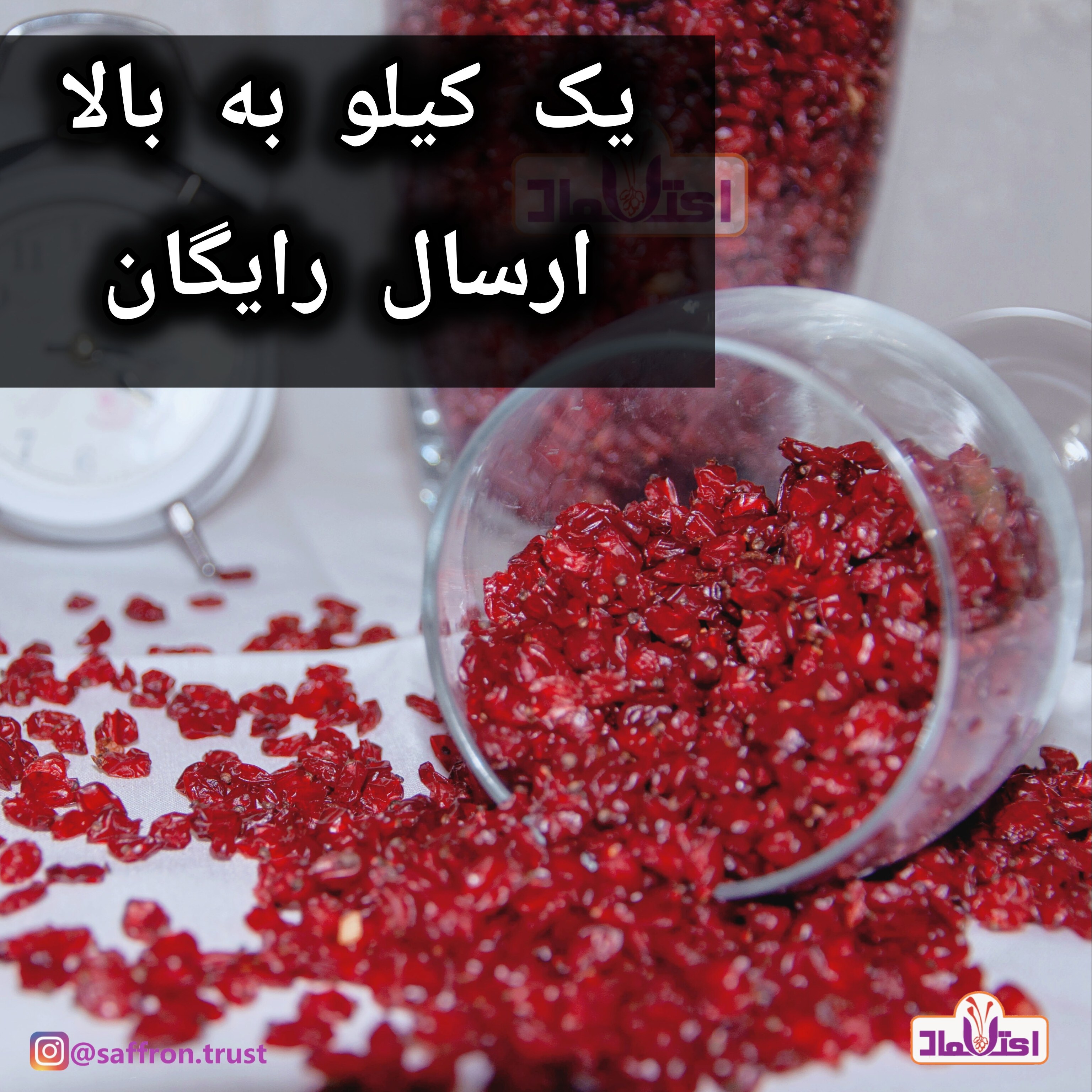 زرشک اناری لوکس بار جدید 250 گرمی اعتماد(تخفیف ویژه)