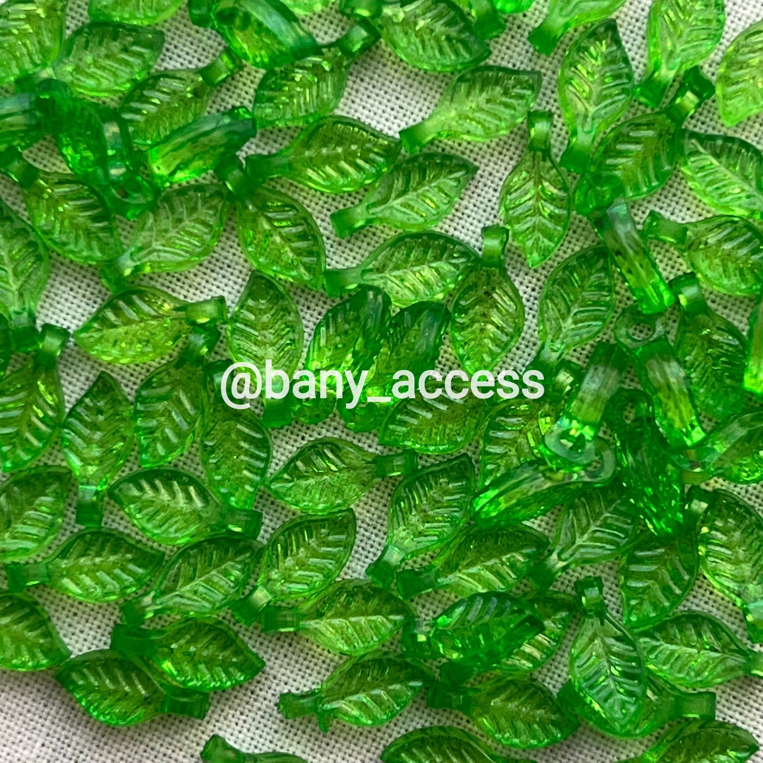 متریال برگ ریز سبز بسته 15 عددی (خرازی)