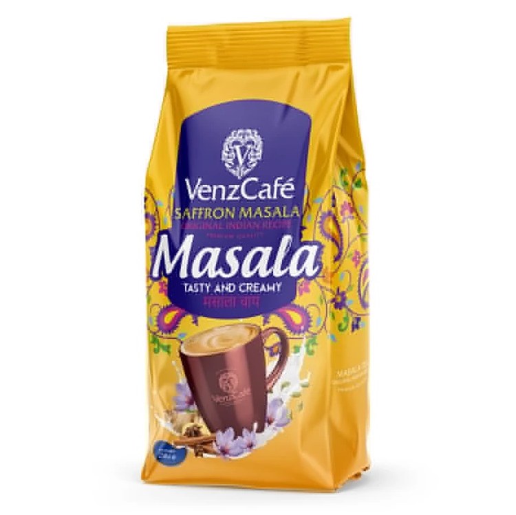 چای ماسالا با طعم زعفران ونزکافه- 250 گرم