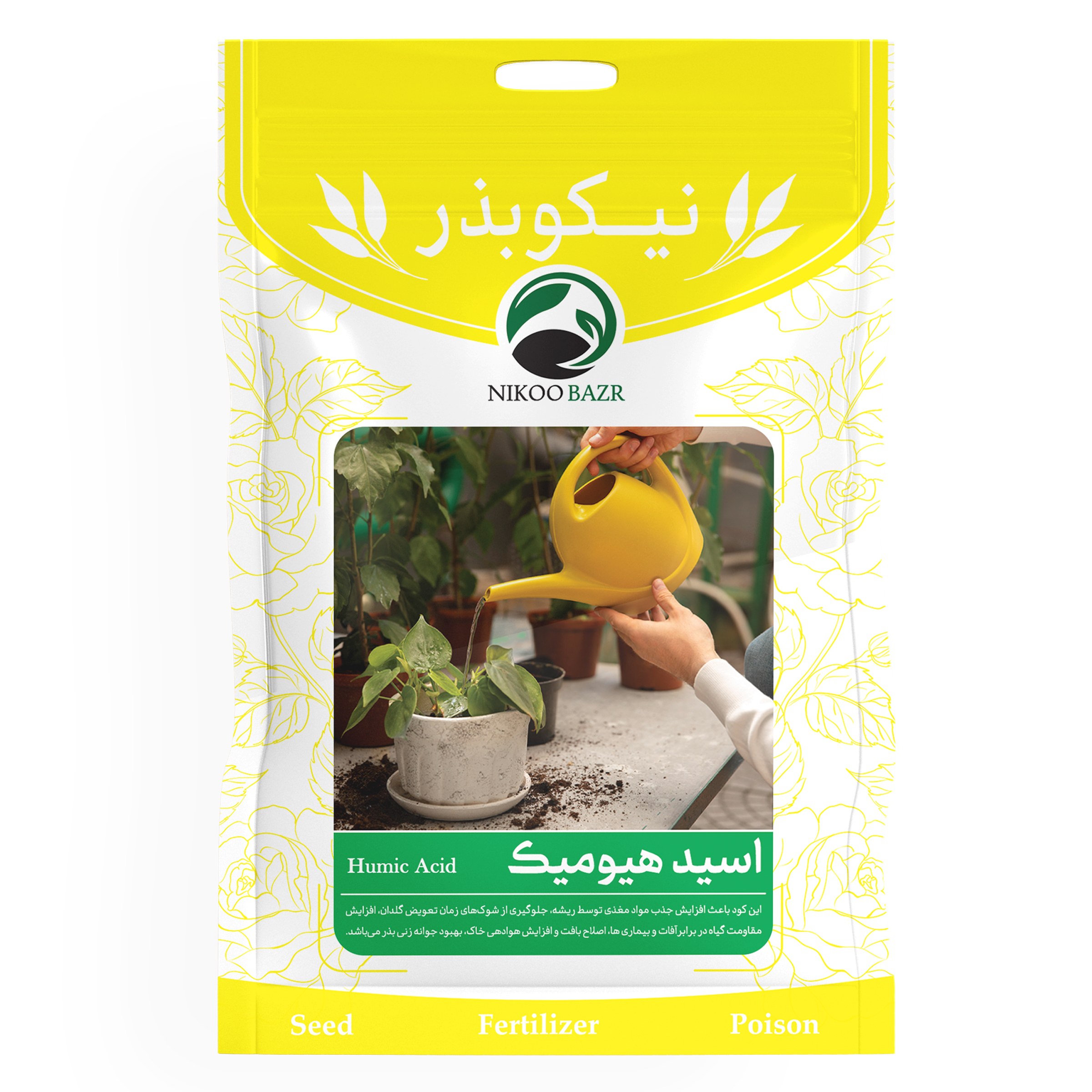 هیومیک اسید(اسیدهیومیک) نیکوبذر