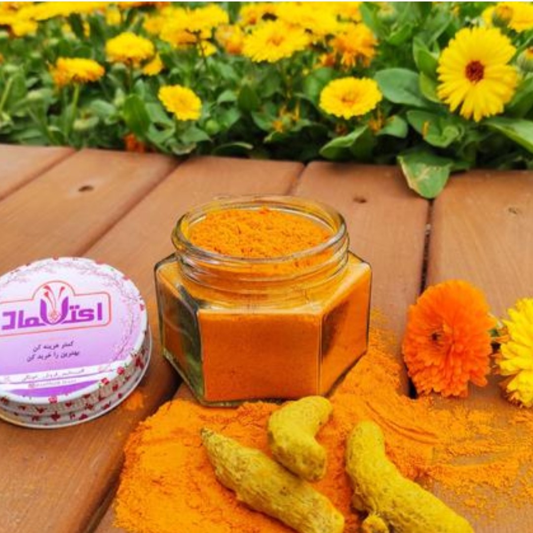 زردچوبه زرین 500 گرمی تازه سابیده (تخفیف شگفت انگیز )