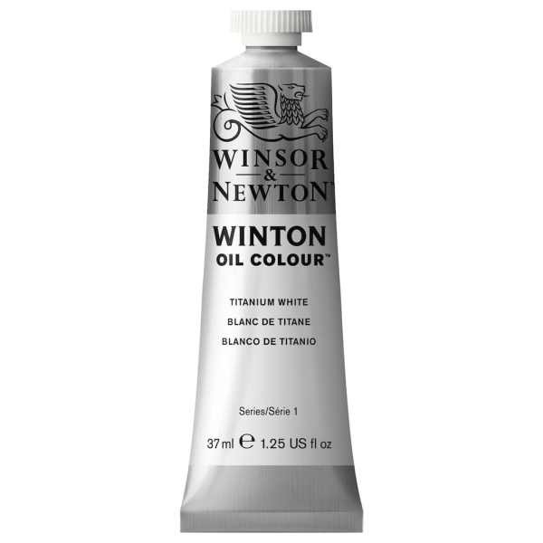 رنگ روغن وینزور37میل کد (644) TITANIUM WHITE