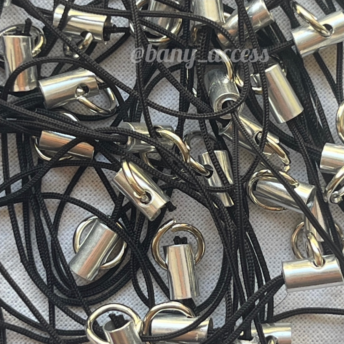 متریال نخ فونچارم مشکی بسته 5 عددی (خرازی)