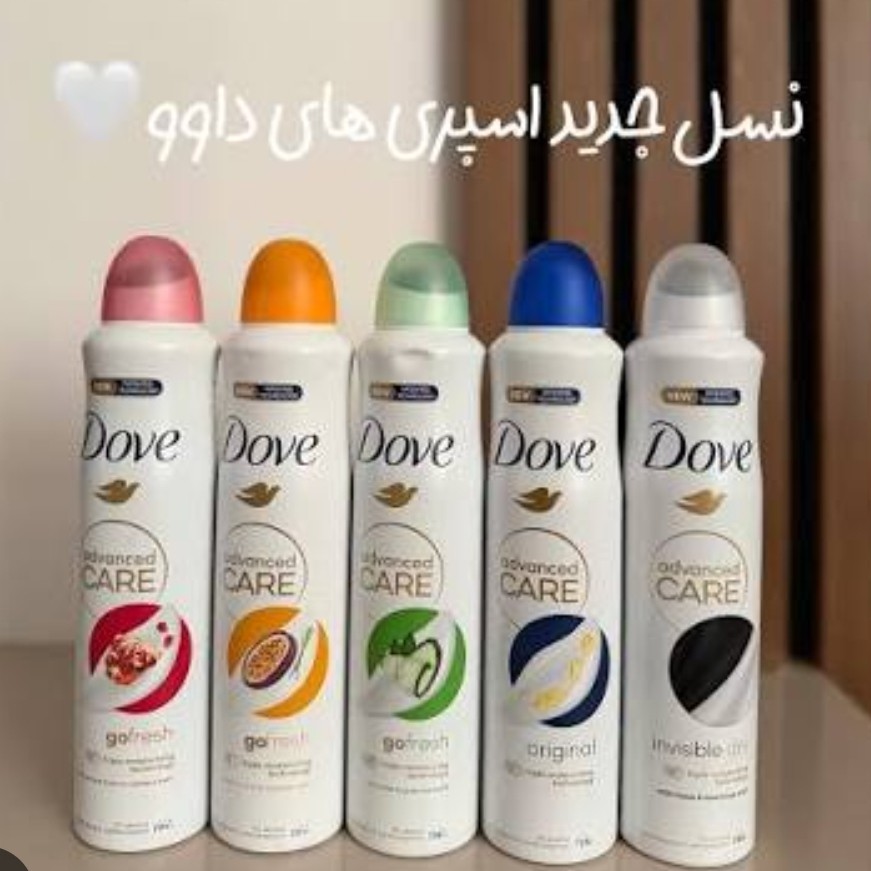 اسپری داو ضدتعریق 250 میل اصل انگلیس