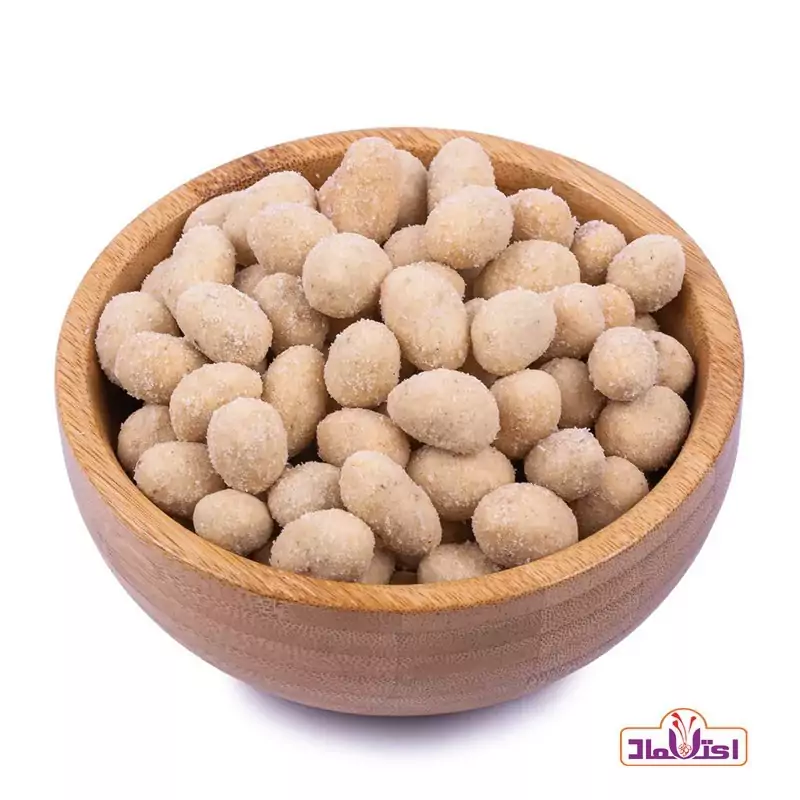بادام زمینی روکش دار پنیری 250 گرمی اعتماد تازه و خوش طعم