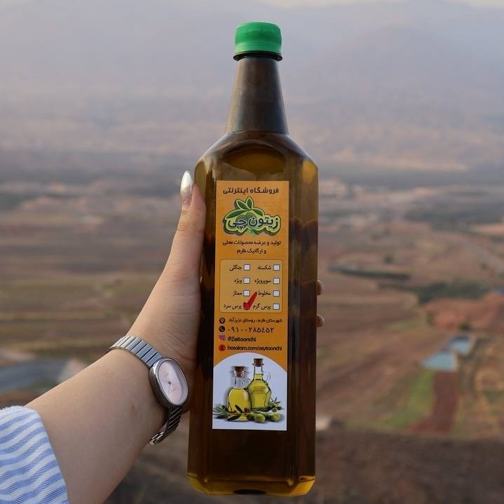 روغن زیتون فرابکر پرس سرد بابو( یک لیتری) درجه یک طارم