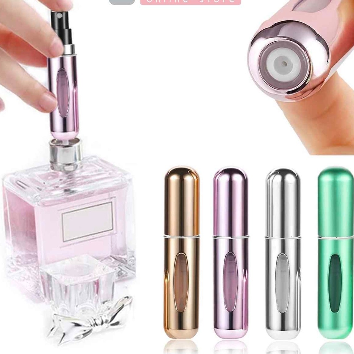 اتومایزر محفظه همراه عطر و ادکلن