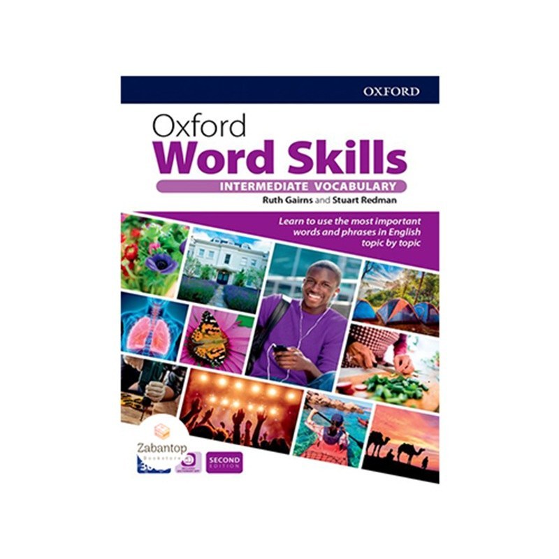کتاب آکسفورد ورد اسکیلز اینترمدیت Oxford Word Skills Intermediate 2nd