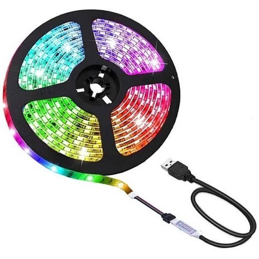 ریسه ال ای دی مدل RGB طول 5 متر به همراه ریموت