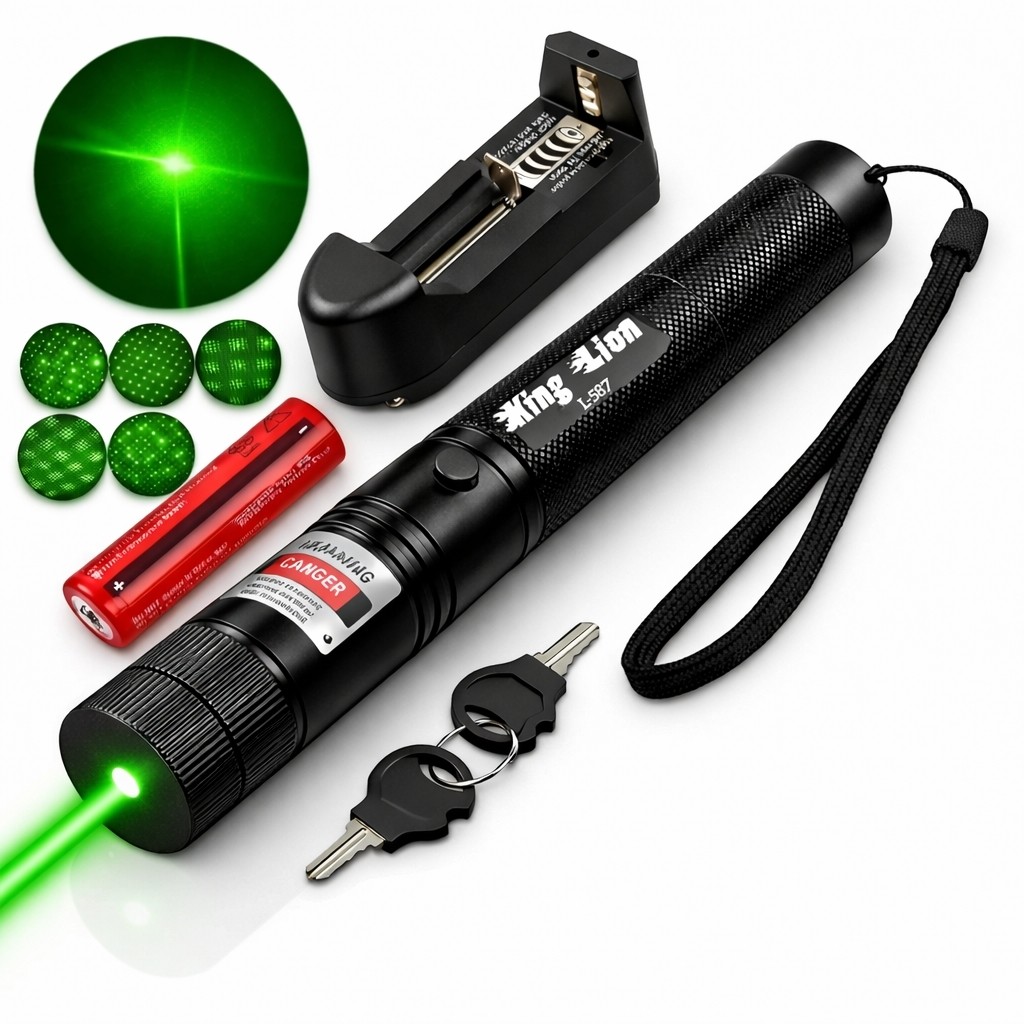 لیزر شارژی سبز خطی کینگ لاین مدل L-587،
