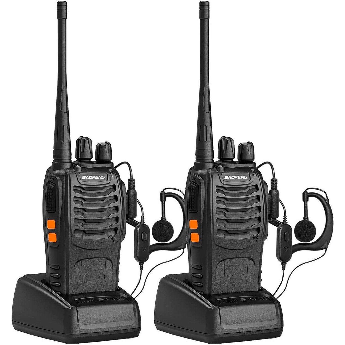 بیسیم باوفنگ بسته دو عددی مدل BF.888s باتری 2800mA