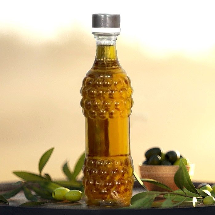 روغن زیتون تازه پرس گرم 5 لیتری با بوی کم مخصوص سرخ کردن و پختوپز مستقیم از باغدار طارم با تضمین قیمت و کیفیت