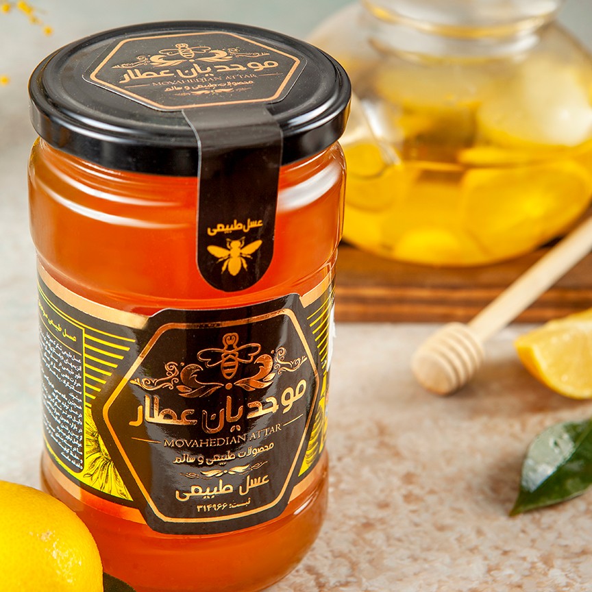 عسل کنار طبیعی 850 گرمی برداشت 1404 ممتاز