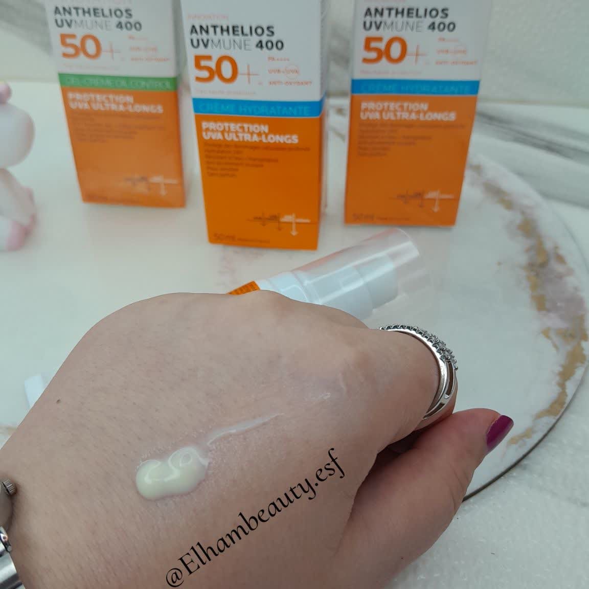 کرم ضد افتاب فرانسوی بیرنگ لاروش پوزای (spf50)