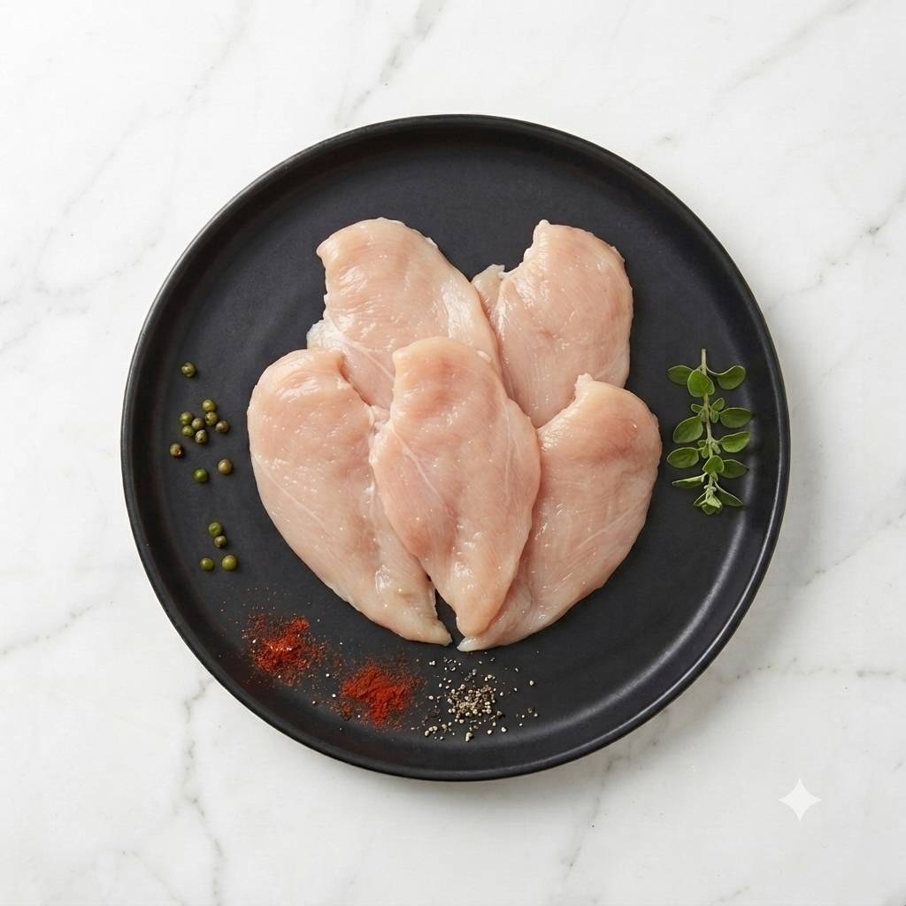 سینه بی استخوان مرغ (شنیسل) (1kg)