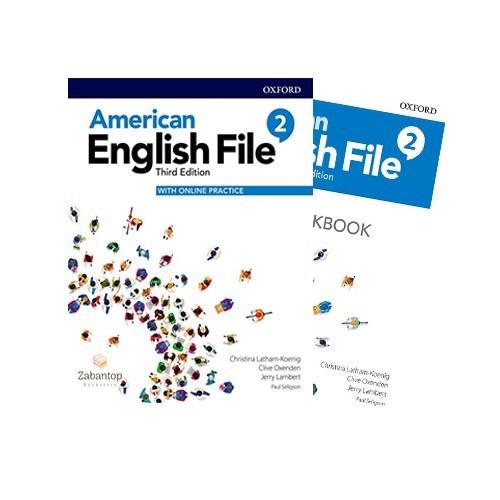 کتاب امریکن انگلیش فایل American English File 2 3rd