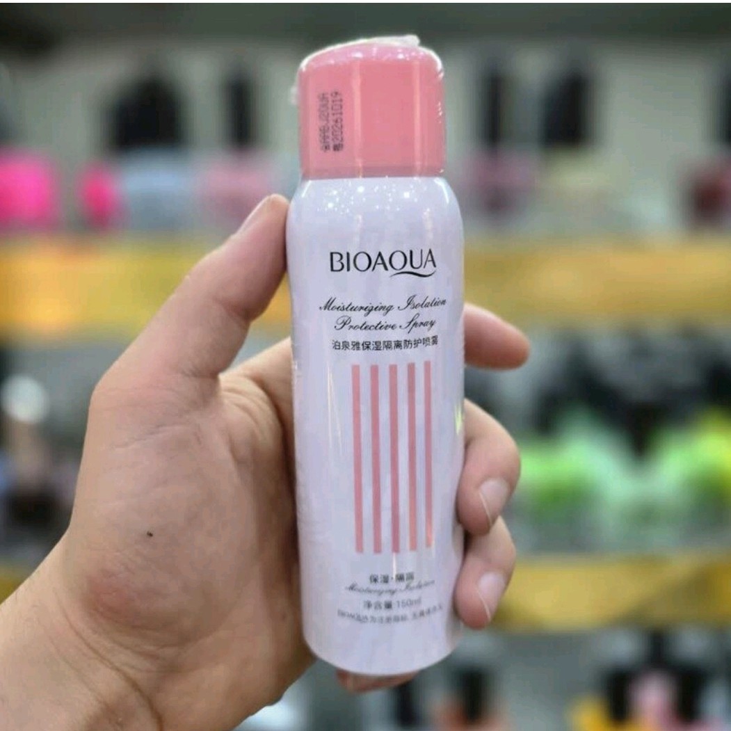 اسپری ضد آفتاب و روشن کننده بیواکوا 150 گرمBIOAQUA