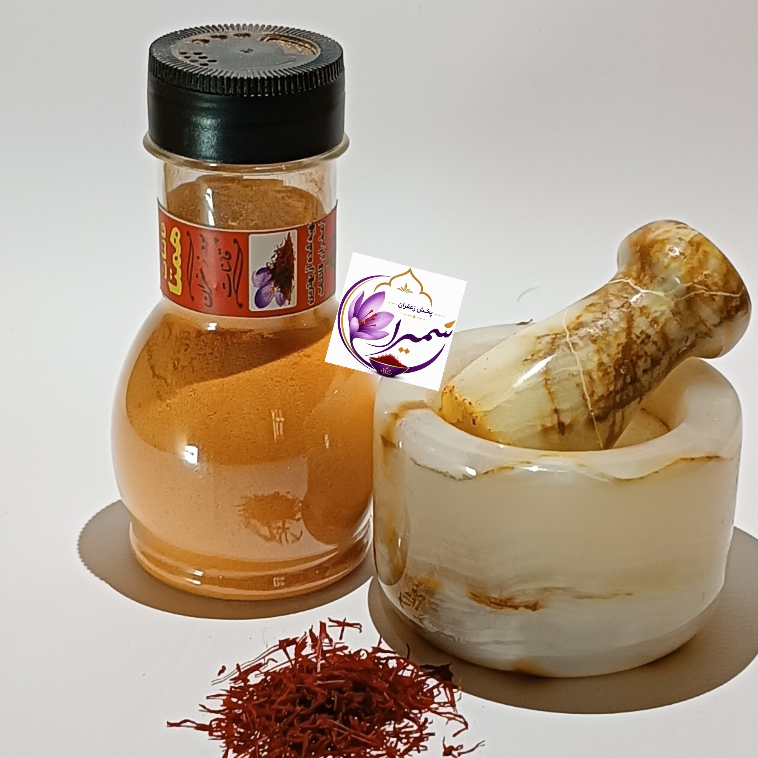 پودر زعفران نمکدانی اعلا 140گرمی((فروش ویژه پایان هفته))