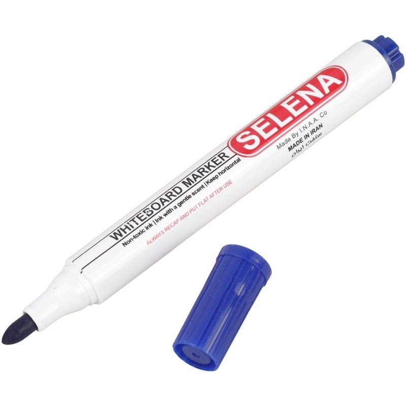 ماژیک وایت برد سلنا نوک گرد Selena PS124 متاسفانه فقط آبی موجود هست