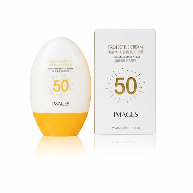 کرم ضد آفتاب ایمیجز ضد لک ضدآفتاب ایمیجز بدون رنگ SPF50 ( آرایشی هوتران)