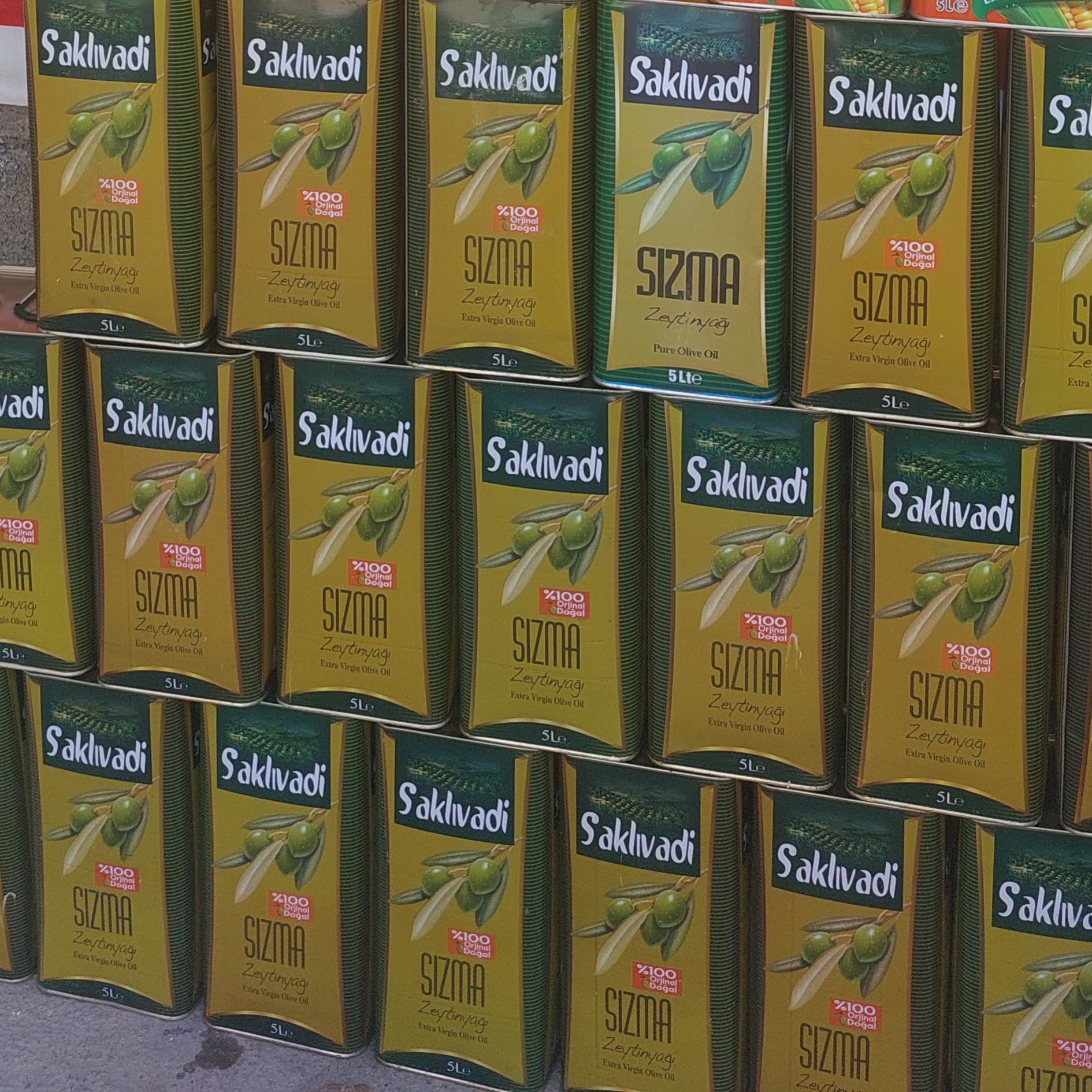 روغن زیتون ساکلیوادی 5 لیتری اصل ترکیه خرید مستقیم از ترکیه