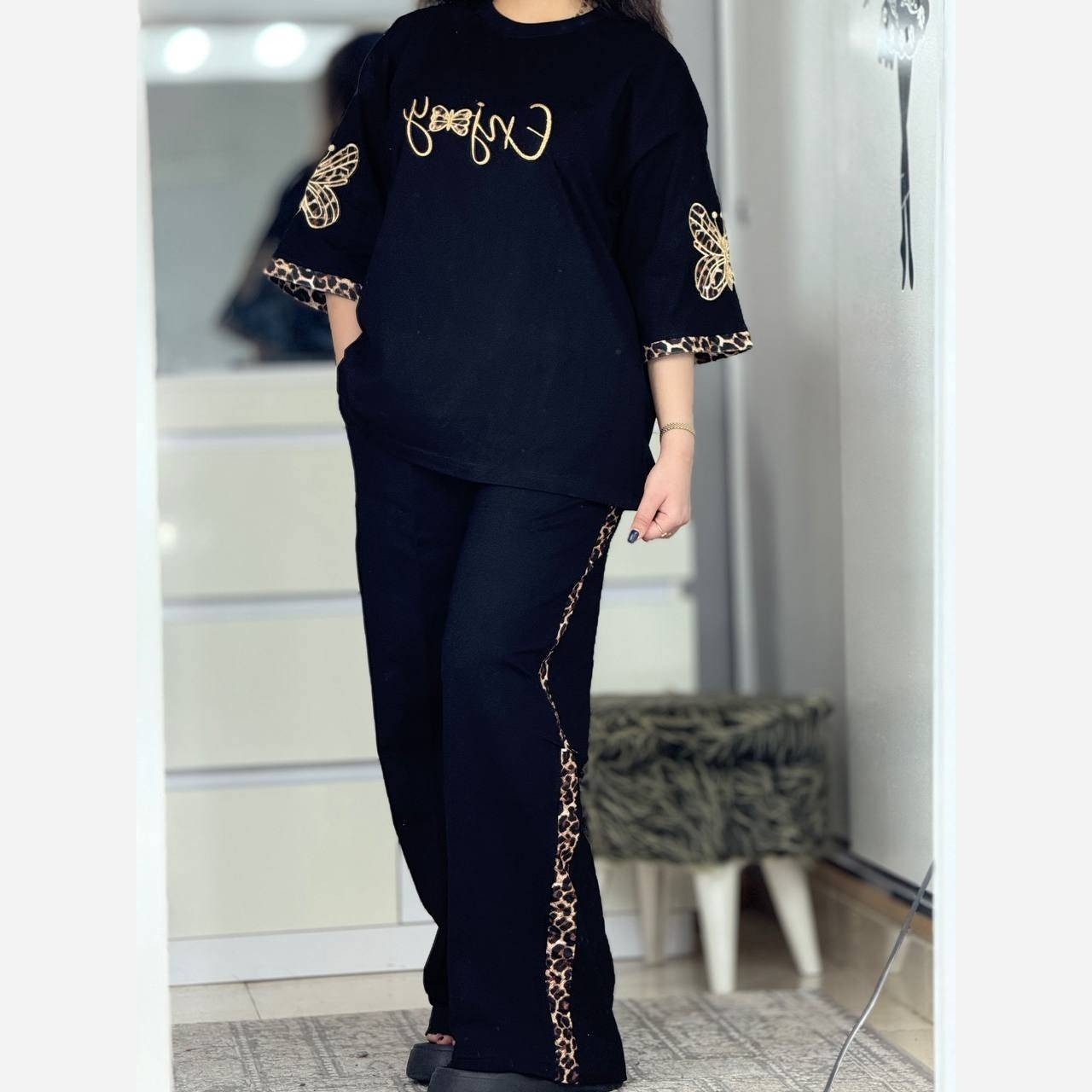 ست تیشرت شلوار enjoy دخترانه و زنانه