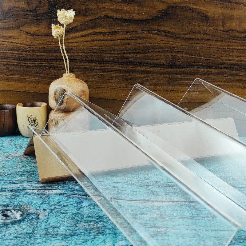 استند پلکسی (یک عدد) نظم دهنده شیشه  جا ادویه ی مکارتی